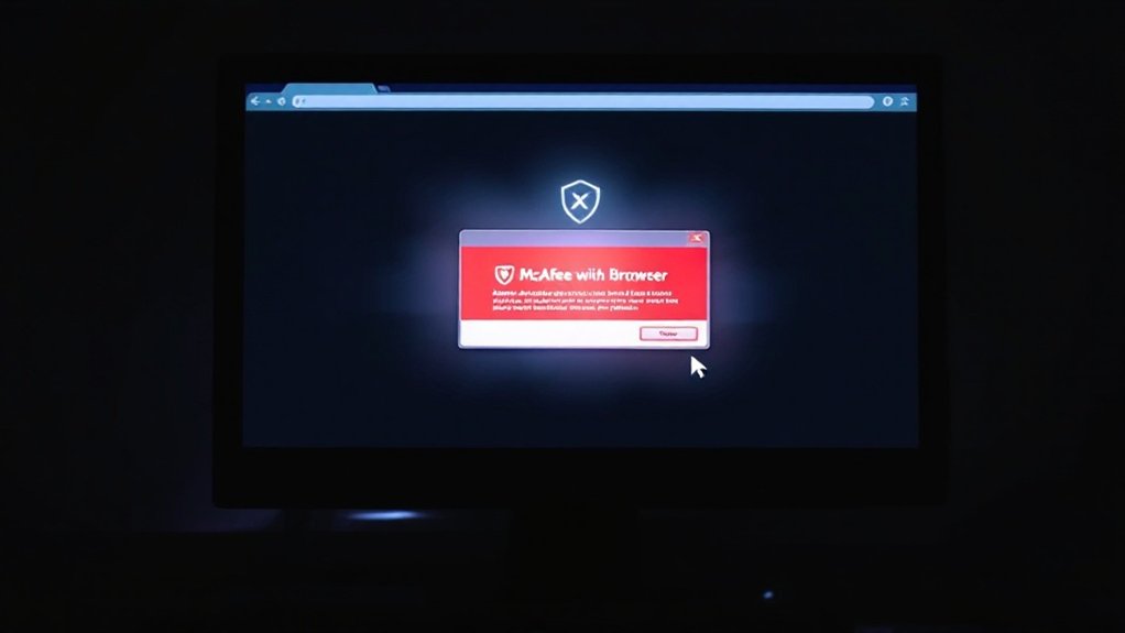 stop fake mcafee pop ups